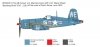 Italeri 1453 F4U-4 Corsair - Korean War 1/72