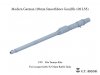 E.T. Model P35-344 Modern German Leopard2A6/A7 MBT 120mm Smoothbore Gun(Rh-120 L55) 1/35