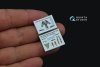 Quinta Studio QD72125 Harrier Gr.3 late 3D-Printed coloured Interior on decal paper (Airfix) 1/72