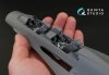 Quinta Studio QD32023 F-16D 3D-Printed & coloured Interior on decal paper (for Academy kit) 1/32