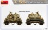MiniArt 37092 T-55 CZECHOSLOVAK PRODUCTION with KMT-5M MINE ROLLER 1/35