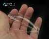 Quinta Studio QC48008 MiG-29 (All single seater version) vacuformed clear canopy (for GWH kits) 1/48