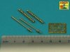 Aber 16L-17 Zestaw 2 luf do MG13 używanych w niemieckim czołgu Pz.Kpfw. I, Ausf.A wczesny do 1938r. / Set of 2 barrels for guns MG13 (long) used in German light tank Pz.Kpfw. I, Ausf.A early to 1938 1/16 
