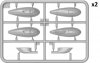 MiniArt 48018 THUNDERBOLT P-47D BUBBLETOP WITH BASE & ACCESSORIES. BIG SET 1/48