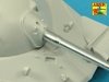 Aber 72L-66 130 mm C-70 gun barrel for Soviet tank JS-7 (1:72)