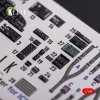 KELIK K48079 O-2A Skymaster interior 3D decals small version for ICM kit 1/48