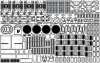 Pontos 23002F1 USS BB-63 Missouri 1945 Detail Up Set (Teak tone stained wooden deck) (1:200)
