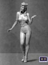 Master Box 24015 Pin-up series. A short stop. Kit No. 1 1/24