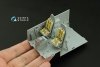 Quinta Studio QD32218 Boeing B-17G Navigator, bombardier, waist and tail gunners compartments. 3D-Printed coloured Interior (HK models) 1/32