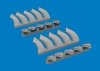 Eduard 672404 Mosquito exhaust stacks PRINT Tamiya 1/72