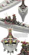 Border Model BS-004 Imperial Japanese Navy Battleship Yamato April 7 1945 1/350