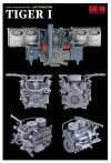 Rye Field Model 5080 Tiger I Late Production Zimmerit & Full Interior 1/35
