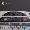 KELIK K72136 AVRO VULCAN B.2 Rear cockpit - interior 3D decals for Airfix kit 1/72