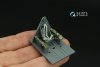 Quinta Studio QD48413 F6F-3E/N Hellcat 3D-Printed & coloured Interior on decal paper (Eduard) 1/48