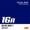 AK Interactive AK1560 DUAL EXO SET 16 – 16A BLUE BOLT & 16B TURBO BLUE