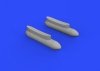 Eduard 648370 Typhoon Mk. Ib fuel tanks EDUARD, HASEGAWA 1/48