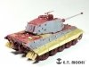 E.T. Model EA35-121 WWII German King Tiger Fender & Side Skirts For Meng Kit 1/35