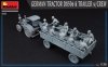 MiniArt 35314 GERMAN TRACTOR D8506 & TRAILER w/CREW 1/35