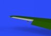 Eduard 648292 Bf 109F control surfaces EDUARD 1/48