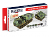 Hataka HTK-AS65 Modern Finnish Army AFV paint set (6x17ml)