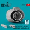 RESKIT RSU48-0339 TA-7C, TA-7H, TA-7P, A-7K CORSAIR II EXHAUST NOZZLE FOR HOBBYBOSS KIT (3D PRINTED) 1/48