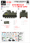 Star Decals 35-930 Stencils for the M113 APC 1/35