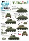 Star Decals 35-C1307 T-34-85 Medium Tank 1/35