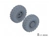 E.T. Model P35-114 15U175 TEL of RS-12M1 Topol-M ICBM complex Sagged wheels For TRUMPETER Kit 1/35