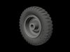 Panzer Art RE35-288 Road wheels for Horch 15 (Gelande) 1/35