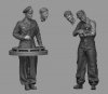 Panzer Art FI35-121 StuG crew with puppy set 1/35