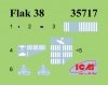 ICM 35455 Sd.Kfz.3b with Flak 38 Truppenluftschutzwagen 1/35