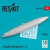 RESKIT RSU48-0298 610 GALLON FUEL TANK FOR F-15 (1 PCS) (3D PRINTED) 1/48