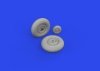 Eduard 632190 Hurricane Mk. II wheels REVELL 1/32