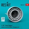 RESKIT RSU48-0251 F-102 DELTA DAGGER EXHAUST NOZZLE FOR REVELL / MONOGRAM KIT (3D PRINTED) 1/48