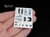 Quinta Studio QD48044 F/A-18C (early) 3D-Printed & coloured Interior on decal paper (for Kinetic) 1/48