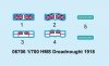 Trumpeter 06706 HMS DeadNought 1918 1/700