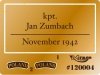 Mirage 120004 Sqn/Ldr Jan ZUMBACH (November 1944) 200mm