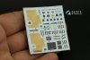 Quinta Studio QD32114 Ju 88A-4 3D-Printed & coloured Interior on decal paper ( Revell ) 1/32