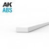 AK Interactive AK6715 STRIPS 0.75 X 2.00 X 350MM – ABS STRIP – 10 UNITS PER BAG