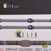 KELIK K35022 Kozak-001 Ukrainian MRAP 3D decals for ICM kit 1/35