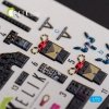 KELIK K72135 AVRO VULCAN B.2 Front cockpit - interior 3D decals for Airfix kit 1/72