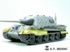 E.T. Model EA35-128 WWII German Jagdtiger Early/Late Production Fender & Side Skirts For TAKOM 1/35