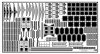 MK1 Design MD-20024 DKM Battleship SCHARNHORST DX PACK for Trumpeter 1/200