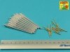 Aber 200L-01 Main Armament for US battleship Iova or Missouri 406mm x9, 127mm x20 1/200