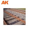 AK Interactive AK8256 SMALL RAILROAD BALLAST 100ml