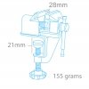 Modelcraft PVC7002 Mini Bench Vice