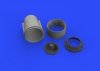 Eduard 648302 Crusader exhaust nozzle EDUARD, HASEGAWA 1/48