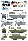 Star Decals 35-C1429 D-Day DUKW. British Amphibians # 1. 50 Coy (GT) and 299 Coy. (GT) RASC. 1/35