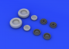 Eduard 648193 A-6 wheels 1/48 (HOBBY BOSS)