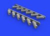 Eduard 648470 Spitfire Mk. XIV exhaust stacks 1/48 AIRFIX